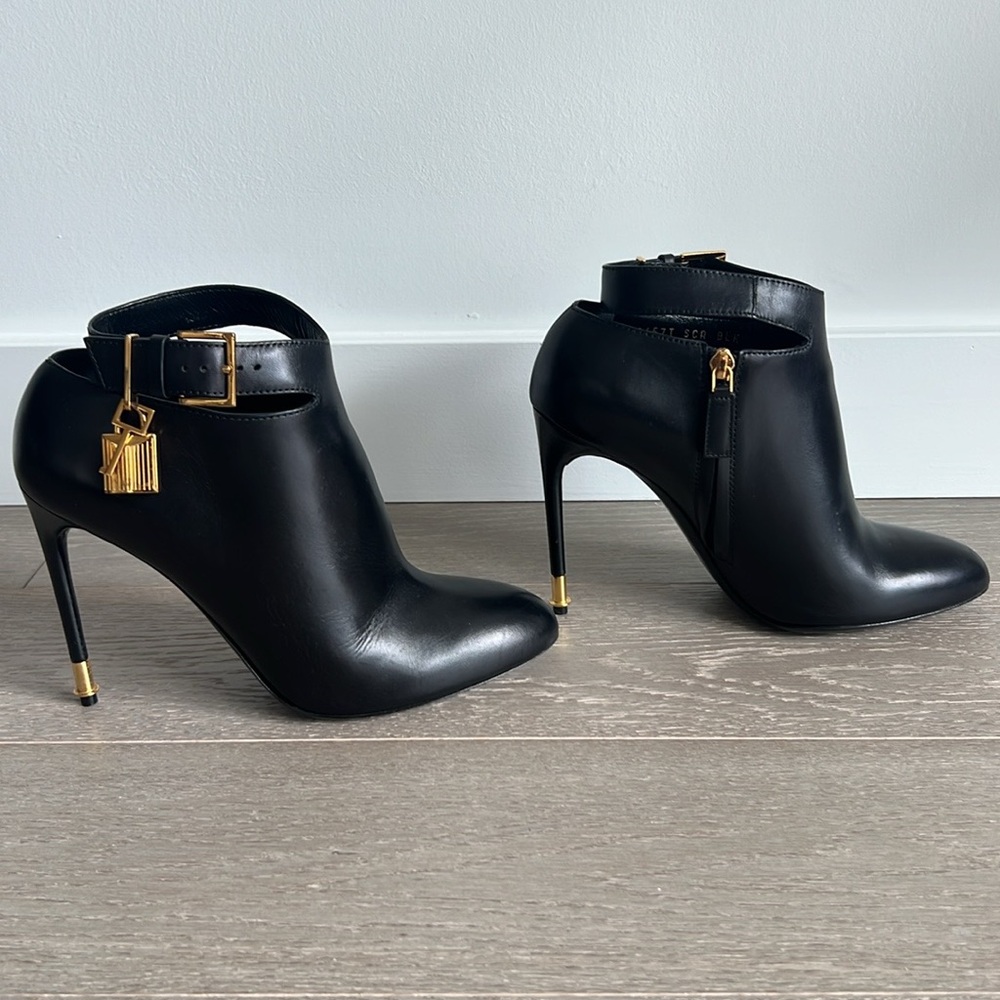 Tom Ford Ankle Boots Black (Size 40) - Picture 4 of 10